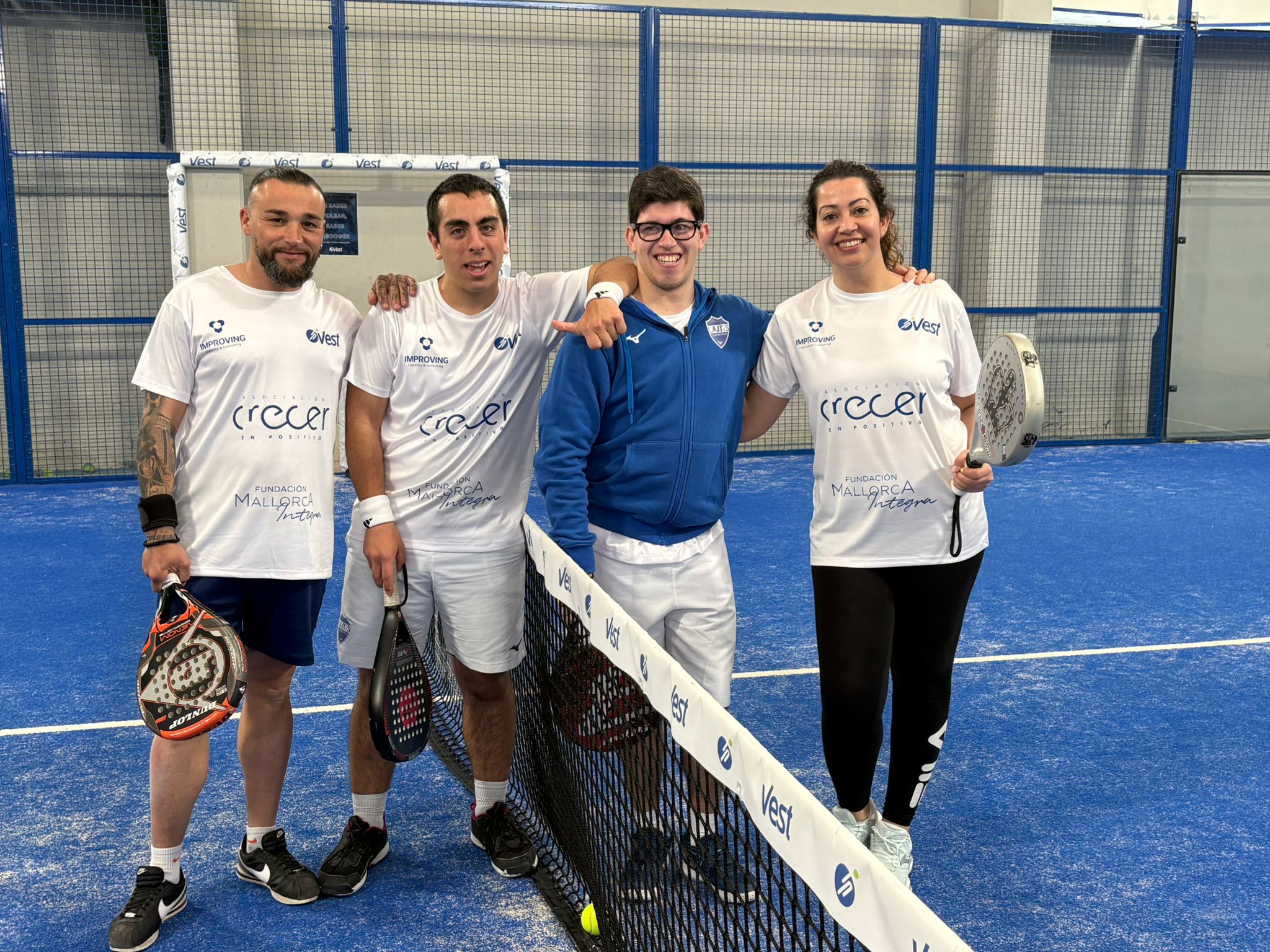 Deporte, integración y compañerismo: así fue el Torneo de Pádel Inclusivo